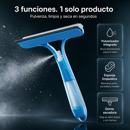 Limpia vidrios multifuncional
